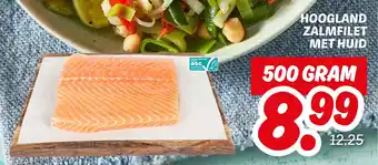 Dekamarkt Hoogland Zalmfilet met Huid aanbieding