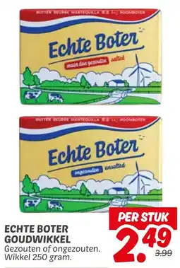Dekamarkt Echte Boter Goudwikkel aanbieding