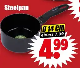 Dirk Steelpan aanbieding