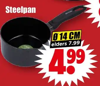 Dirk Steelpan aanbieding