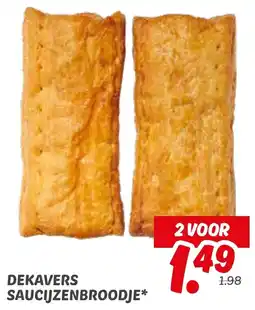 Dekamarkt Dekavers Saucijzenbroodje aanbieding