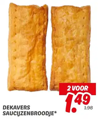Dekamarkt Dekavers Saucijzenbroodje aanbieding