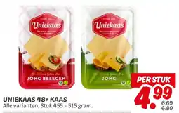 Dekamarkt Uniekaas 48+ Kaas aanbieding