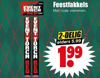 Dirk Feestfakkels aanbieding