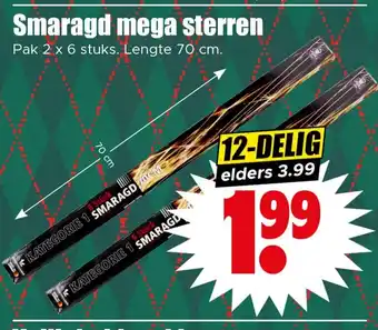 Dirk Smaragd mega sterren aanbieding