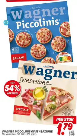 Dekamarkt Wagner Piccolinis of Sensazione aanbieding