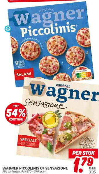 Dekamarkt Wagner Piccolinis of Sensazione aanbieding