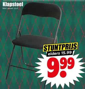 Dirk Klapstoel aanbieding