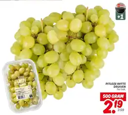 Dekamarkt Pitloze Witte Druiven aanbieding