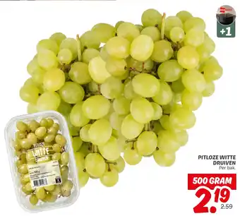Dekamarkt Pitloze Witte Druiven aanbieding