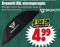 Dirk Brunotti XXL stormparaplu aanbieding