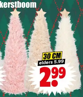 Dirk Decoratieve teddy kerstboom aanbieding