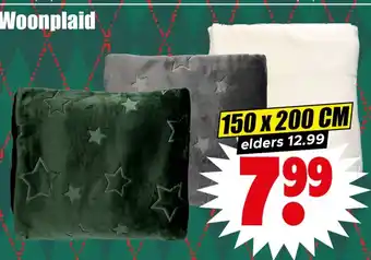 Dirk Woonplaid aanbieding