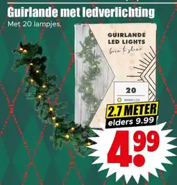 Dirk Guirlande met ledverlichting aanbieding