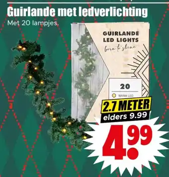 Dirk Guirlande met ledverlichting aanbieding