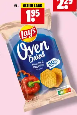 Dirk Lay's Oven Baked paprika aanbieding