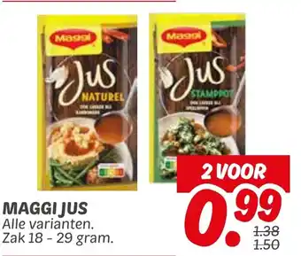 Dekamarkt Maggi Jus aanbieding