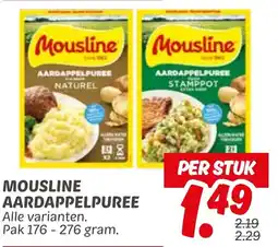 Dekamarkt Mousline Aardappelpuree aanbieding