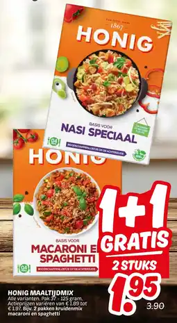 Dekamarkt Honig Maaltijdmix aanbieding