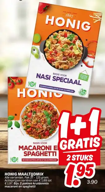 Dekamarkt Honig Maaltijdmix aanbieding