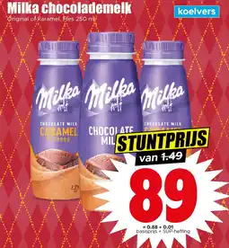 Dirk Milka chocolademelk aanbieding