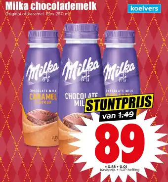 Dirk Milka chocolademelk aanbieding