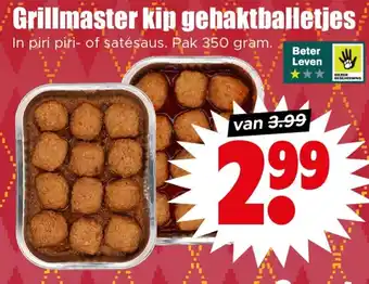 Dirk Grillmaster kip gehaktballetjes aanbieding