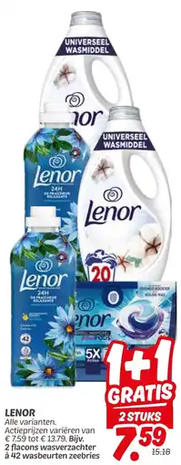 Dekamarkt Lenor aanbieding