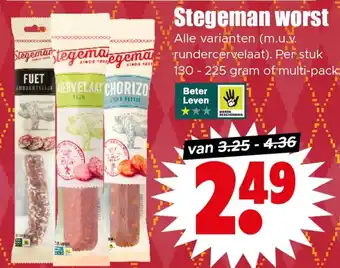 Dirk Stegeman tegemale aanbieding