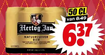 Dirk Hertog Jan Natuurzuiver Bier aanbieding