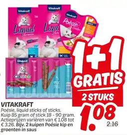 Dekamarkt Vitakraft aanbieding
