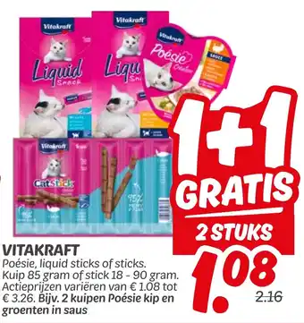 Dekamarkt Vitakraft aanbieding