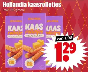 Dirk Hollandia kaasrolletjes aanbieding