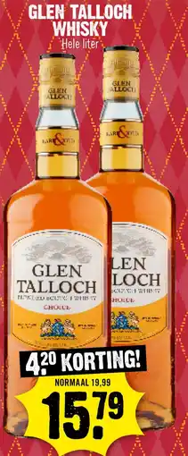 Dirk Glen Talloch Whisky aanbieding