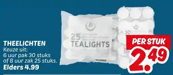 Dekamarkt Theelichten aanbieding