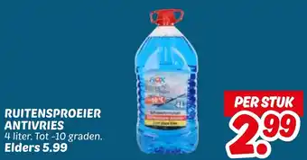 Dekamarkt Ruitensproeier Antivries aanbieding