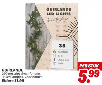 Dekamarkt Guirlande aanbieding