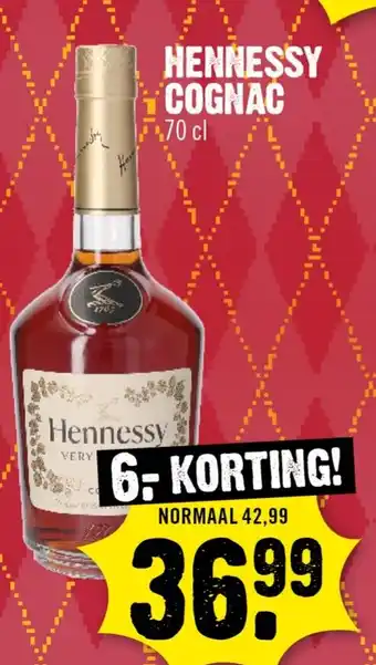 Dirk Hennessy Cognac aanbieding