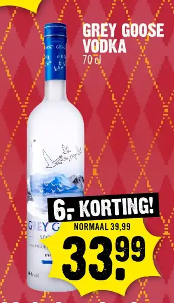 Dirk Grey Goose Vodka aanbieding