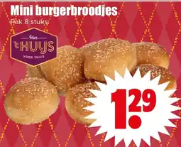 Dirk Mini burgerbroodjes aanbieding