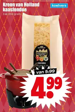 Dirk Kroon van Holland kaasfondue aanbieding