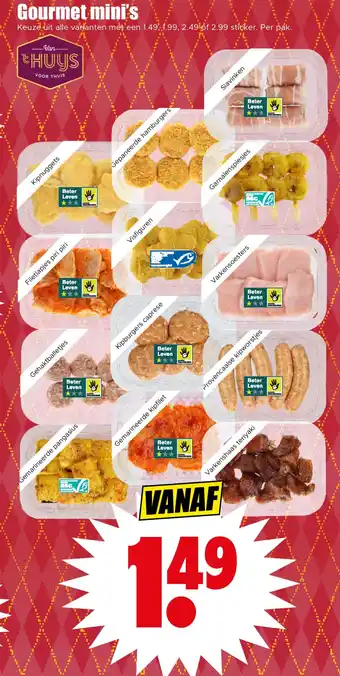 Dirk Gourmet mini's aanbieding