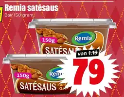 Dirk Remia satésaus aanbieding