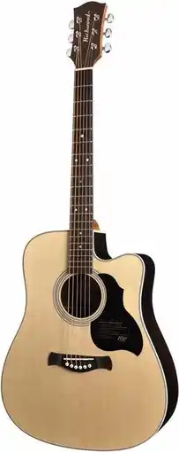 Bol.com Semi akoestische gitaar Richwood Master Series Grand Auditorium D-60-CE aanbieding