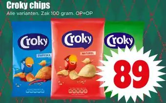 Dirk Croky chips aanbieding