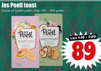 Dirk Jos Poell toast aanbieding