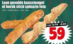Dirk Luxe gevulde kaasstengel of borek stick spinazie feta aanbieding