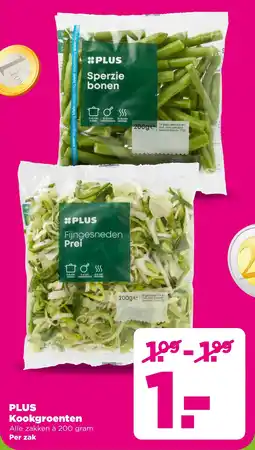 PLUS Plus Kookgroenten aanbieding