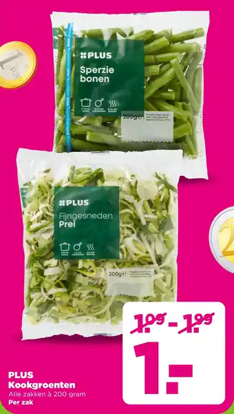 PLUS Plus Kookgroenten aanbieding