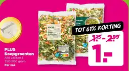 PLUS Plus Soepgroenten aanbieding